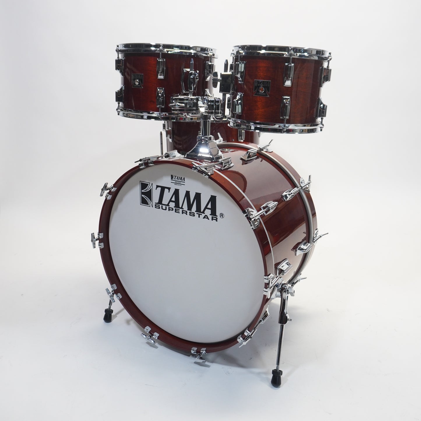 TAMA SUPERSTAR 50TH ANNIVERSARY RE-ISSUE 22/10/12/16 - 4-PIECE KIT IN SUPER MAGOGHANY