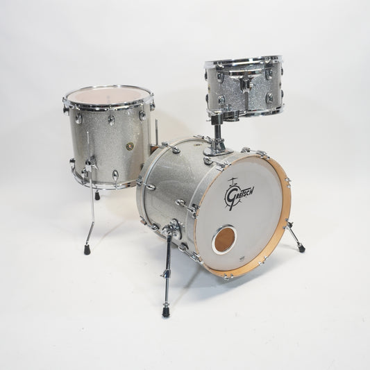 GRETSCH CATALINA MAPLE 3-PIECE BOP KIT 18/12/14 IN SILVER SPARKLE