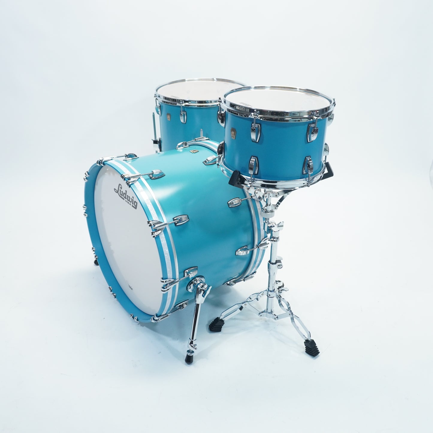 Ludwig Classic Maple Drum Kit Shell Pack 22/12/16 In Heritage Blue