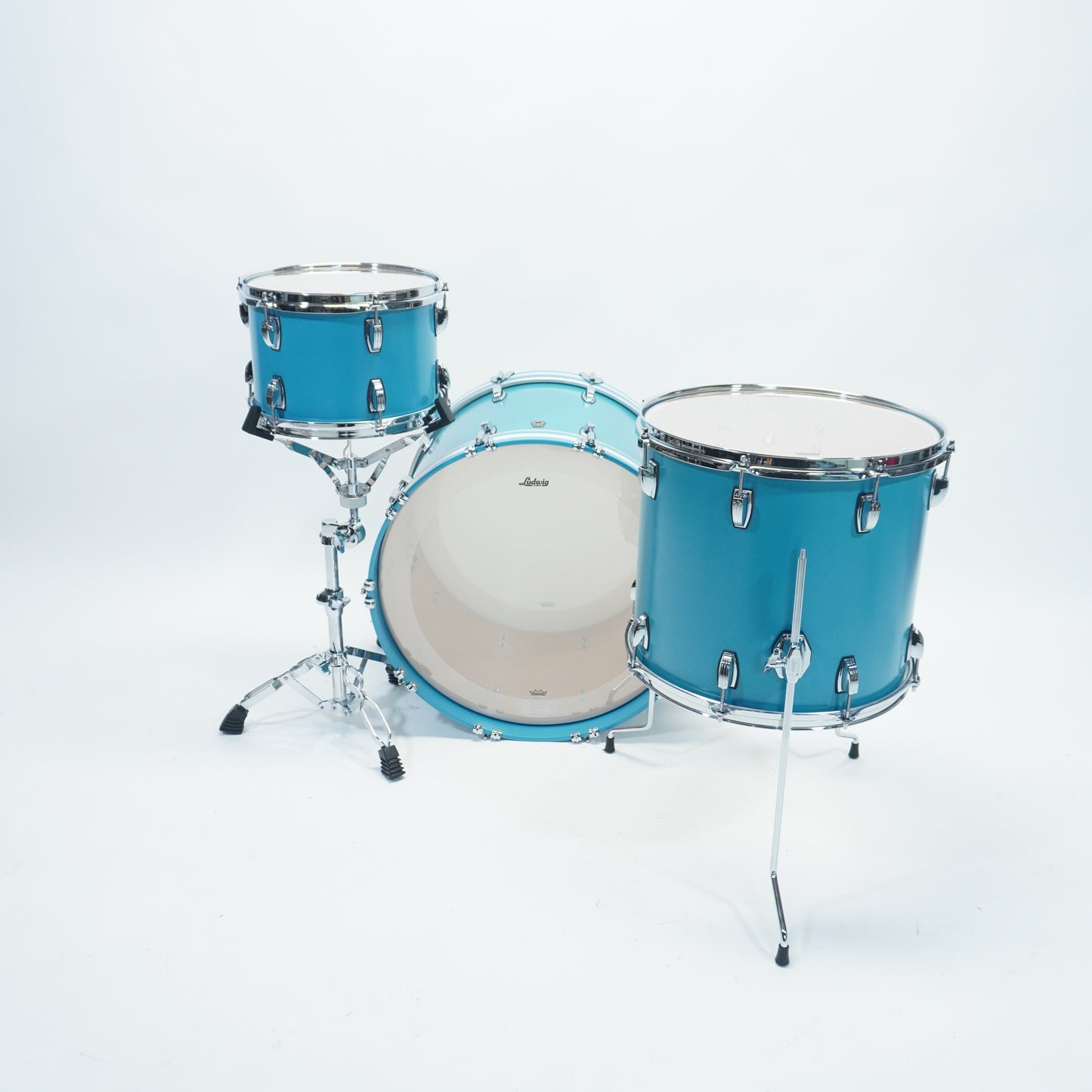 Ludwig Classic Maple Drum Kit Shell Pack 22/12/16 In Heritage Blue