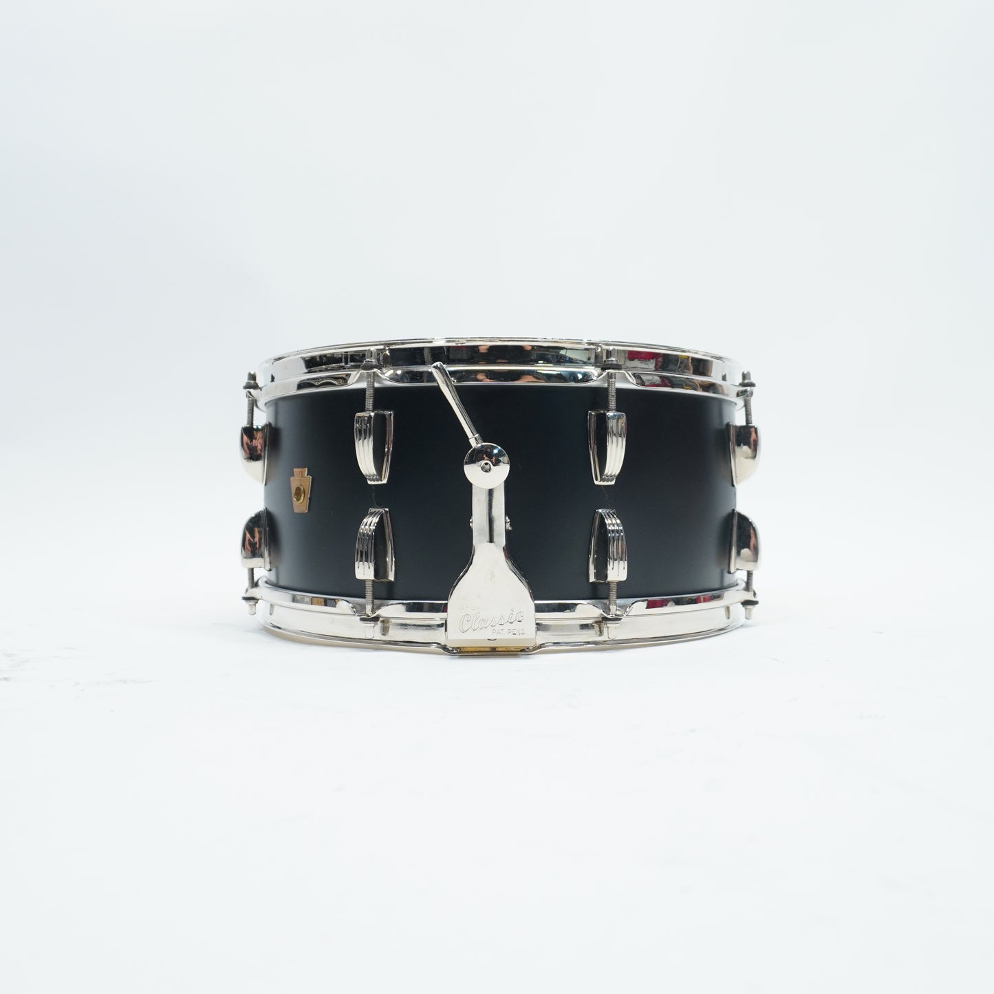 WFL 14"x 6.5" SNARE DRUM 1950s BLACK FINISH