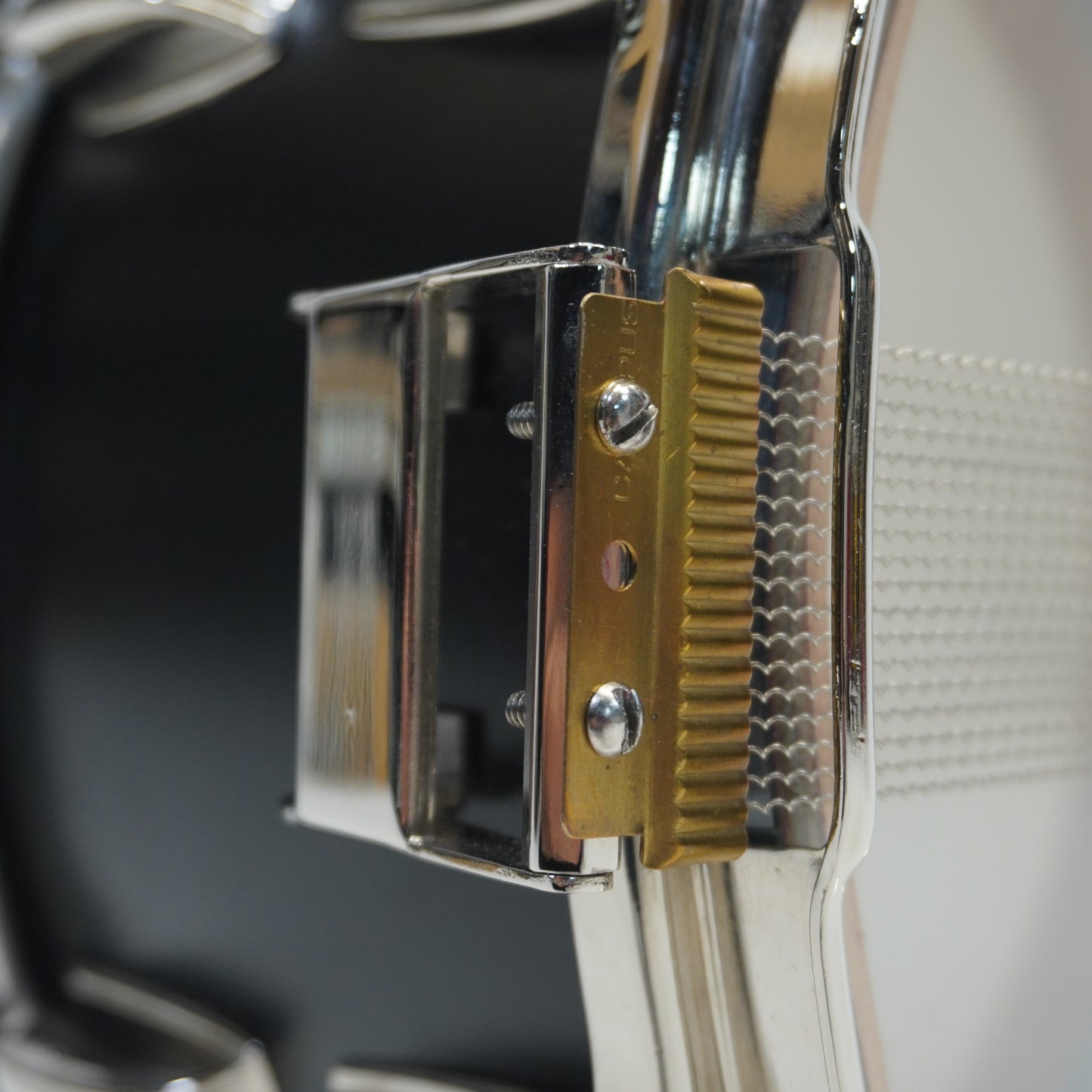 WFL 14"x 6.5" SNARE DRUM 1950s BLACK FINISH