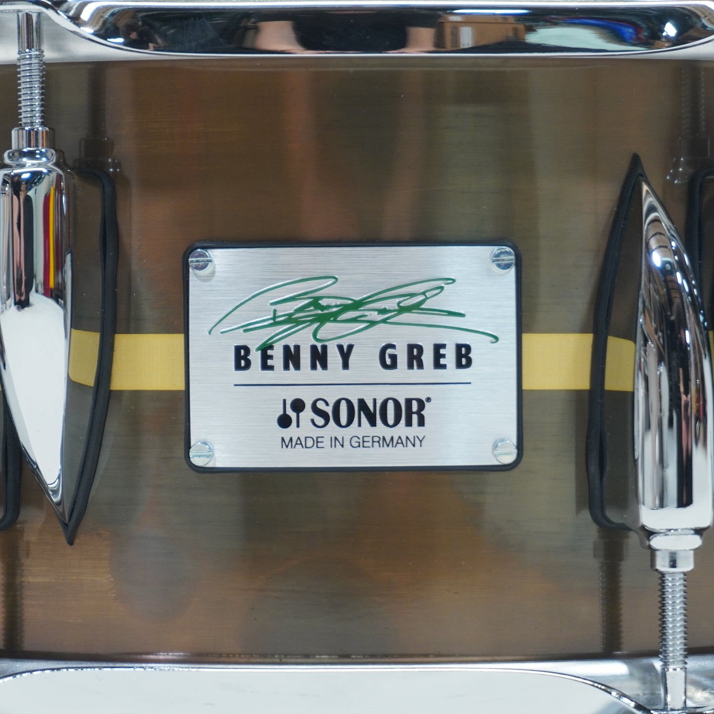Sonor - Benny Greb Signature Snare Drum 13" x 5.75"  1.2mm Brass V2.0