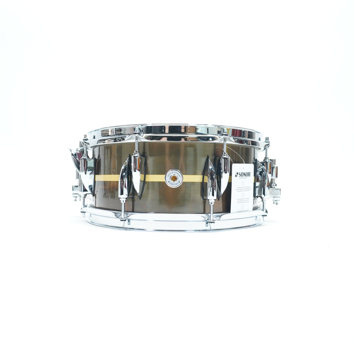 Sonor - Benny Greb Signature Snare Drum 13" x 5.75"  1.2mm Brass V2.0