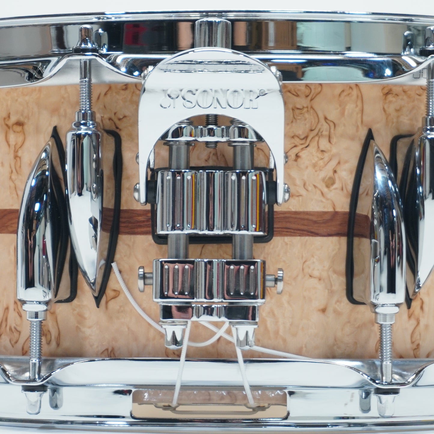 Sonor - Benny Greb Signature Snare Drum 13" x 5.75" In Scandinavian Birch with Bubinga Inlay Semi-Gloss Finish