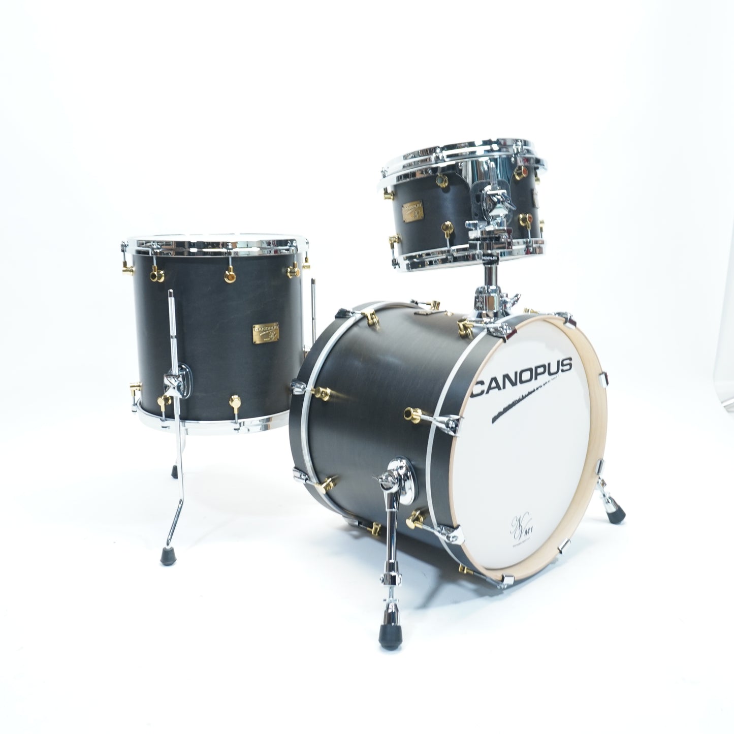 Canopus - Neo Vintage M1 Drum Kit in Charcoal Oil Finish - 18/12/14