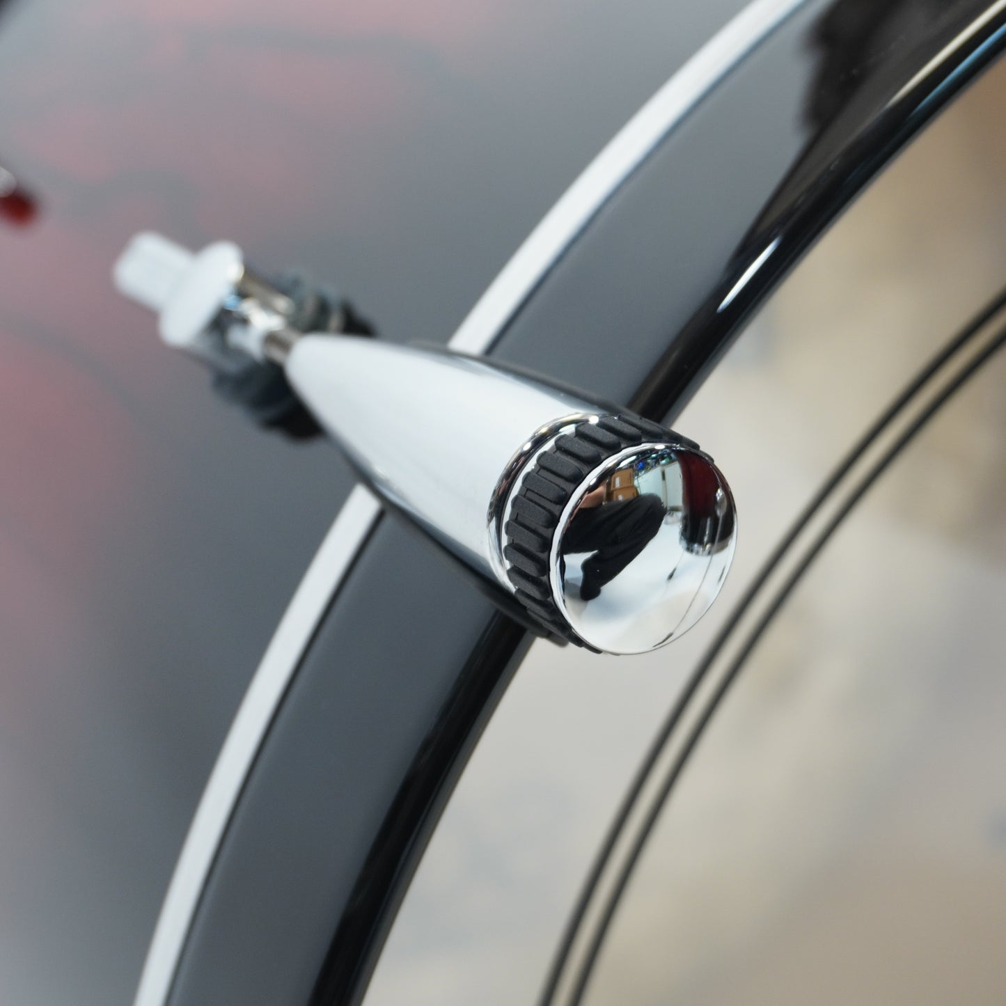 Sonor - SQ2 Medium Birch Shell Pack in Black to Red Burst over African Marble Finish - 22/8/10/12/16