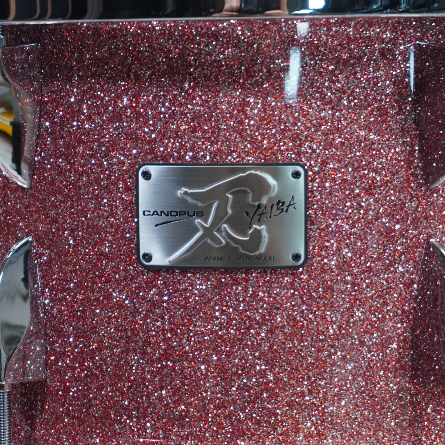 Canopus - Yaiba II Groove Kit In Rose Sparkle Lacquer Finish - 22/10/12/16