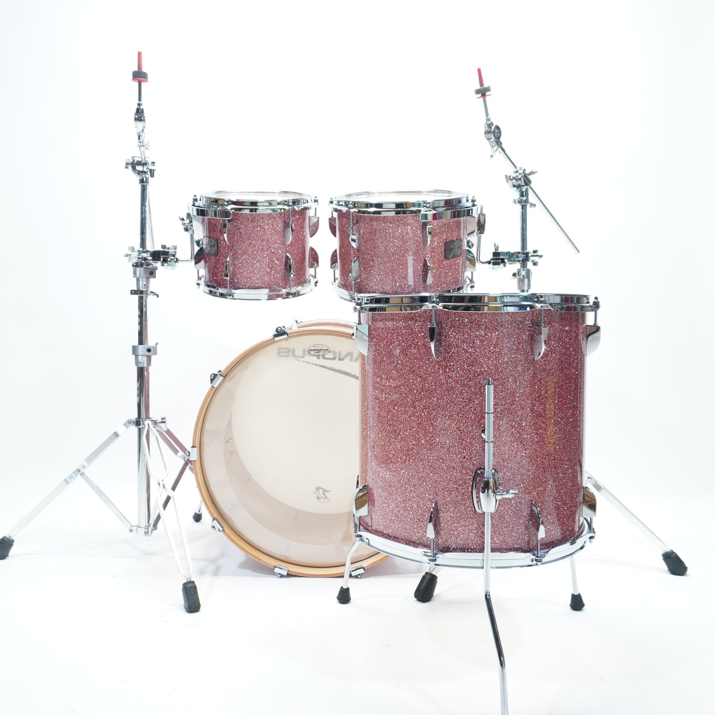 Canopus - Yaiba II Groove Kit In Rose Sparkle Lacquer Finish - 22/10/12/16