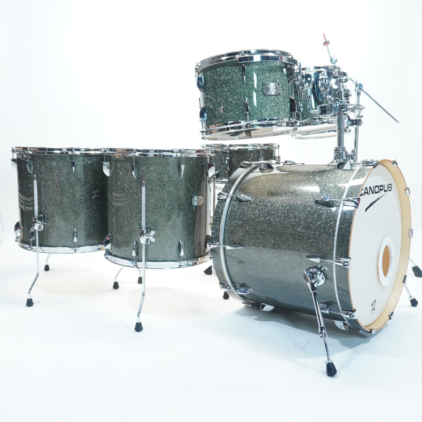Canopus - Yaiba II In Grey Silver Sparkle Finish - 22/10/12/13/14/16/18
