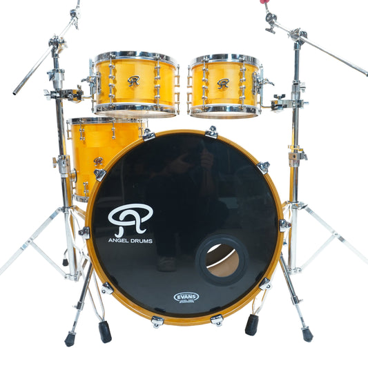 Angel Drums - Block Segmented Maple Drum Kit 22/10/12/14