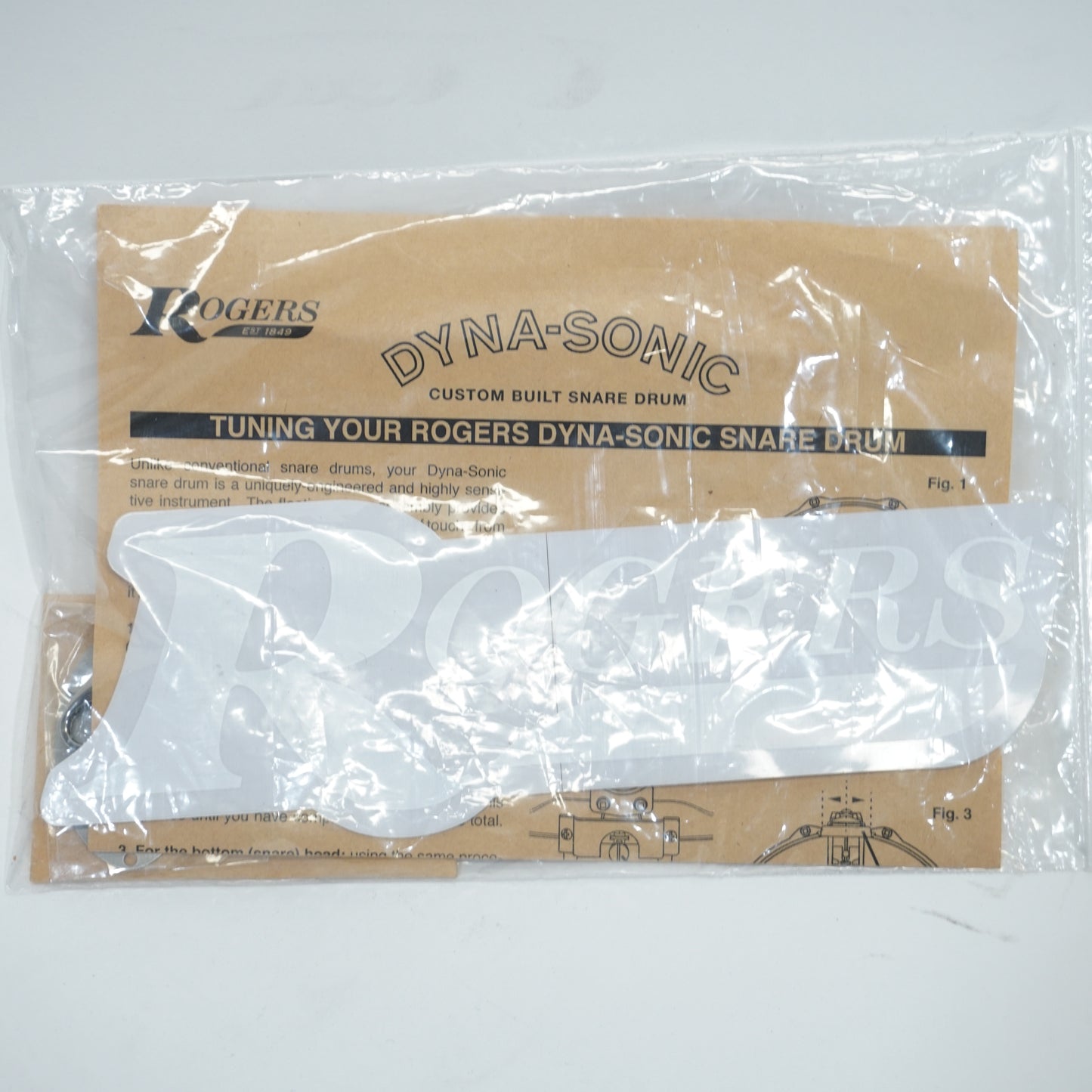 ROGERS DYNASONIC RE-ISSUE 14"x 5" SNARE DRUM