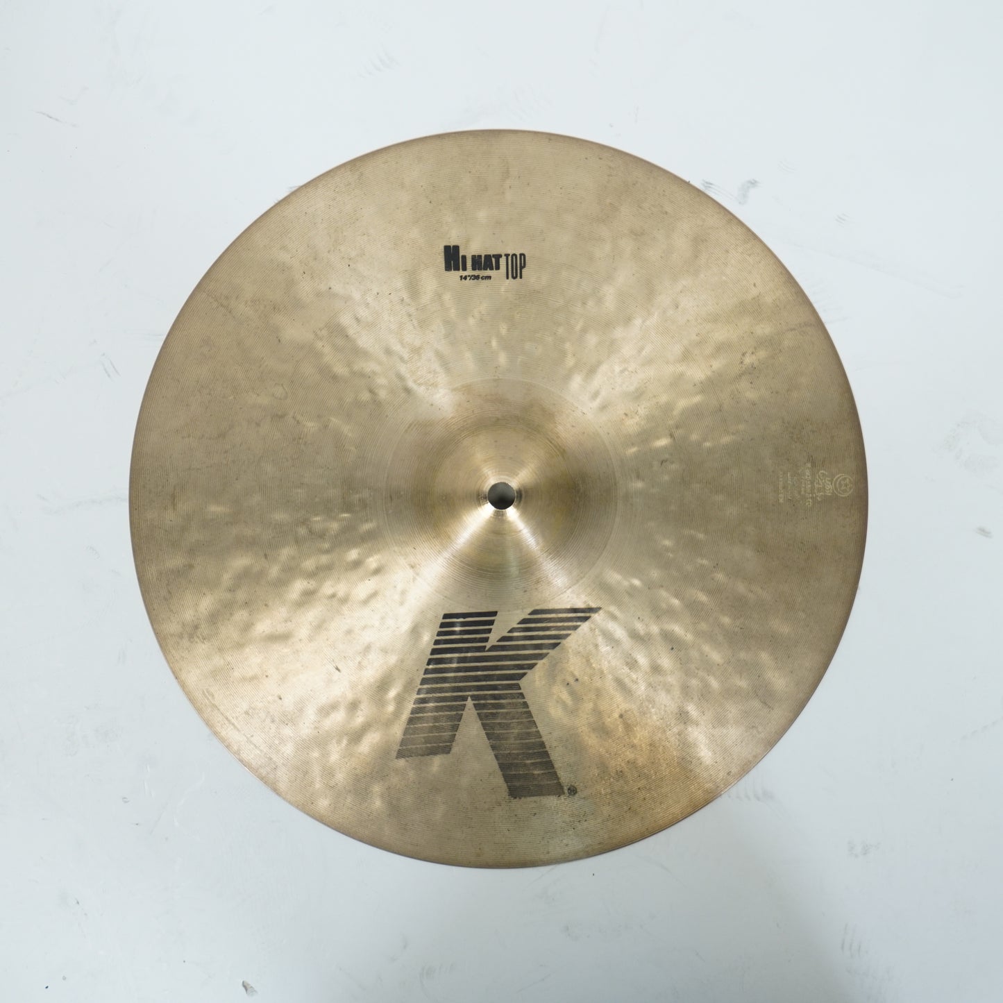ZILDJIAN K 14" HIHAT CYMBALS (Pre Owned)