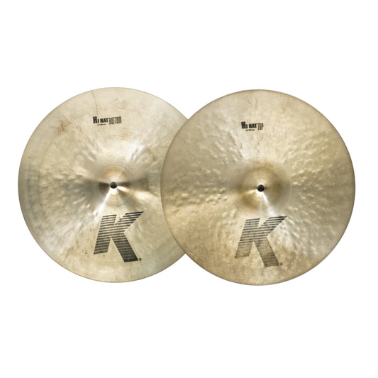 ZILDJIAN K 14" HIHAT CYMBALS (Pre Owned)