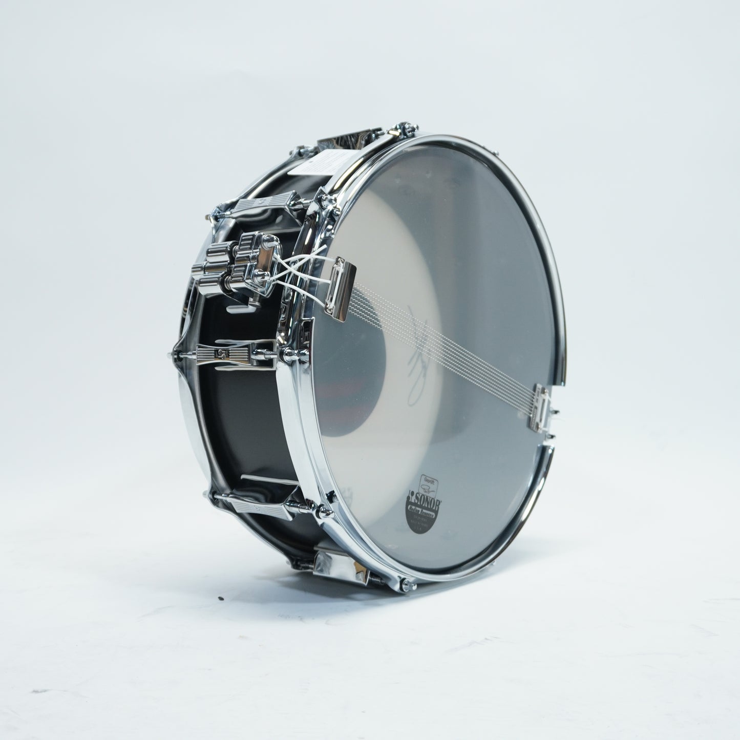 Sonor - Gavin Harrison Signature Snare Drum 14" x 5.25" Standard Edition In Matt Black Lacquer Finish