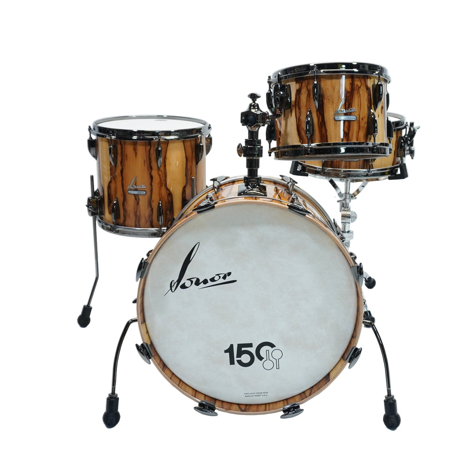 Sonor | Vintage 150th Anniversary Ltd Edition Craftsman | 4-piece set- African Marble Finish 20 12 14 14"X5.5"