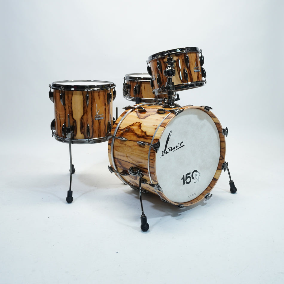 Sonor | Vintage 150th Anniversary Ltd Edition Craftsman | 4-piece set- African Marble Finish 20 12 14 14"X5.5"