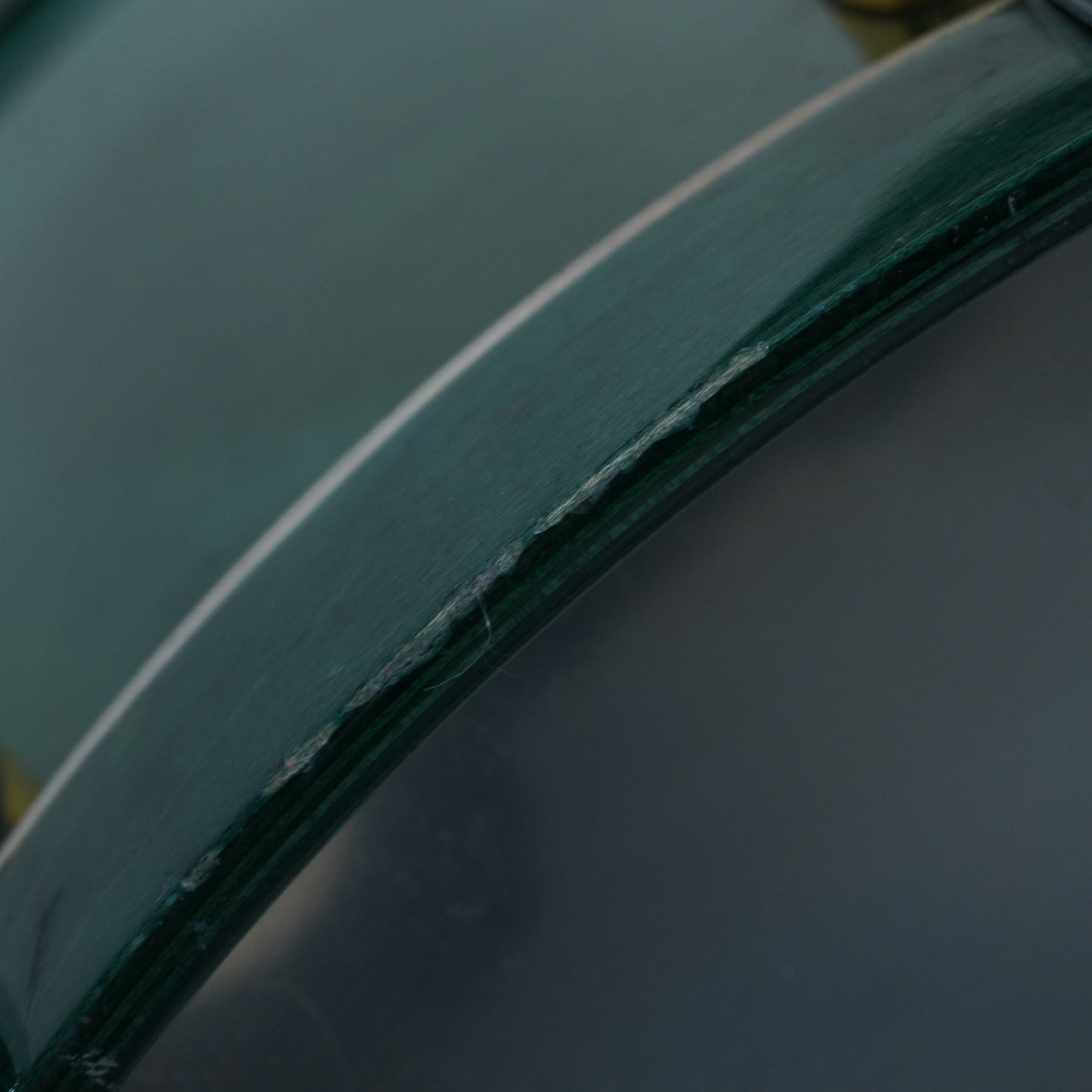 Yamaha 4-Piece Maple Custom Drum Kit in Emerald Green 22,10,12,14