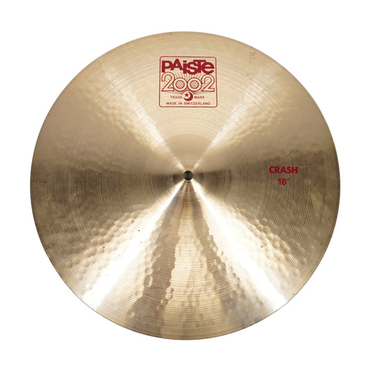 PAISTE 2002 18" CRASH CYMBAL