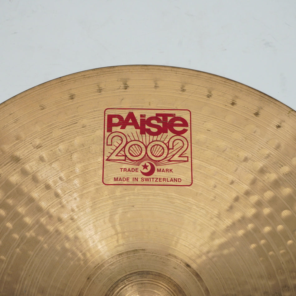 PAISTE 2002 20" HEAVY RIDE CYMBAL