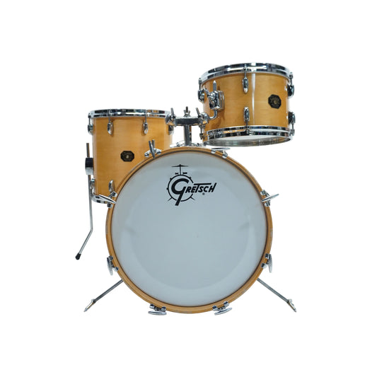GRETSCH USA MAPLE 3-PIECE SHELL PACK 18/12//14 IN NATURAL MAPLE GLOSS