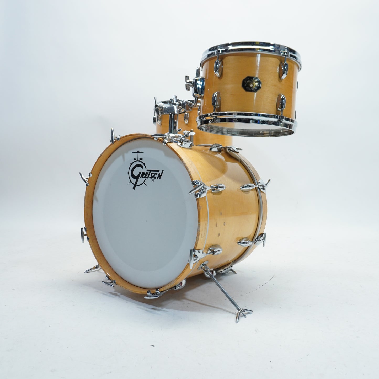 GRETSCH USA MAPLE 3-PIECE SHELL PACK 18/12//14 IN NATURAL MAPLE GLOSS