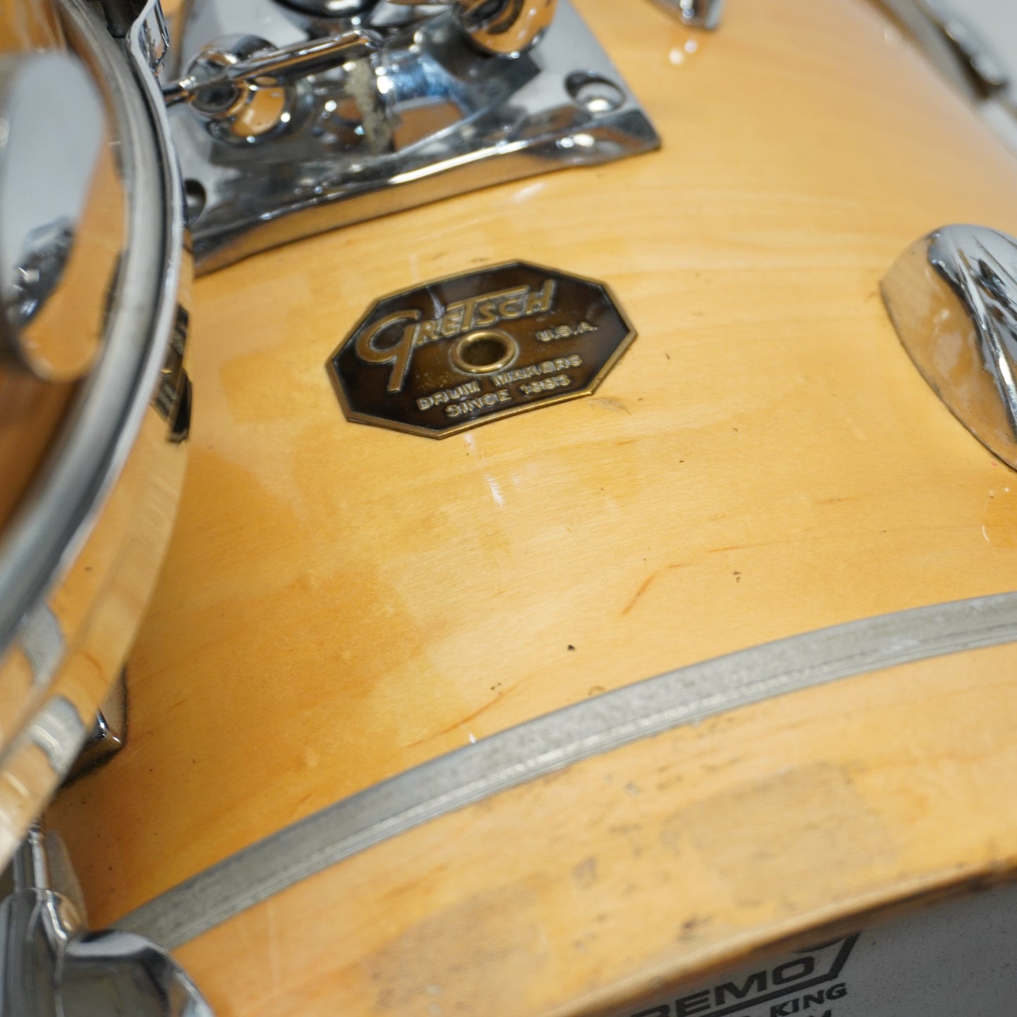 GRETSCH USA MAPLE 3-PIECE SHELL PACK 18/12//14 IN NATURAL MAPLE GLOSS