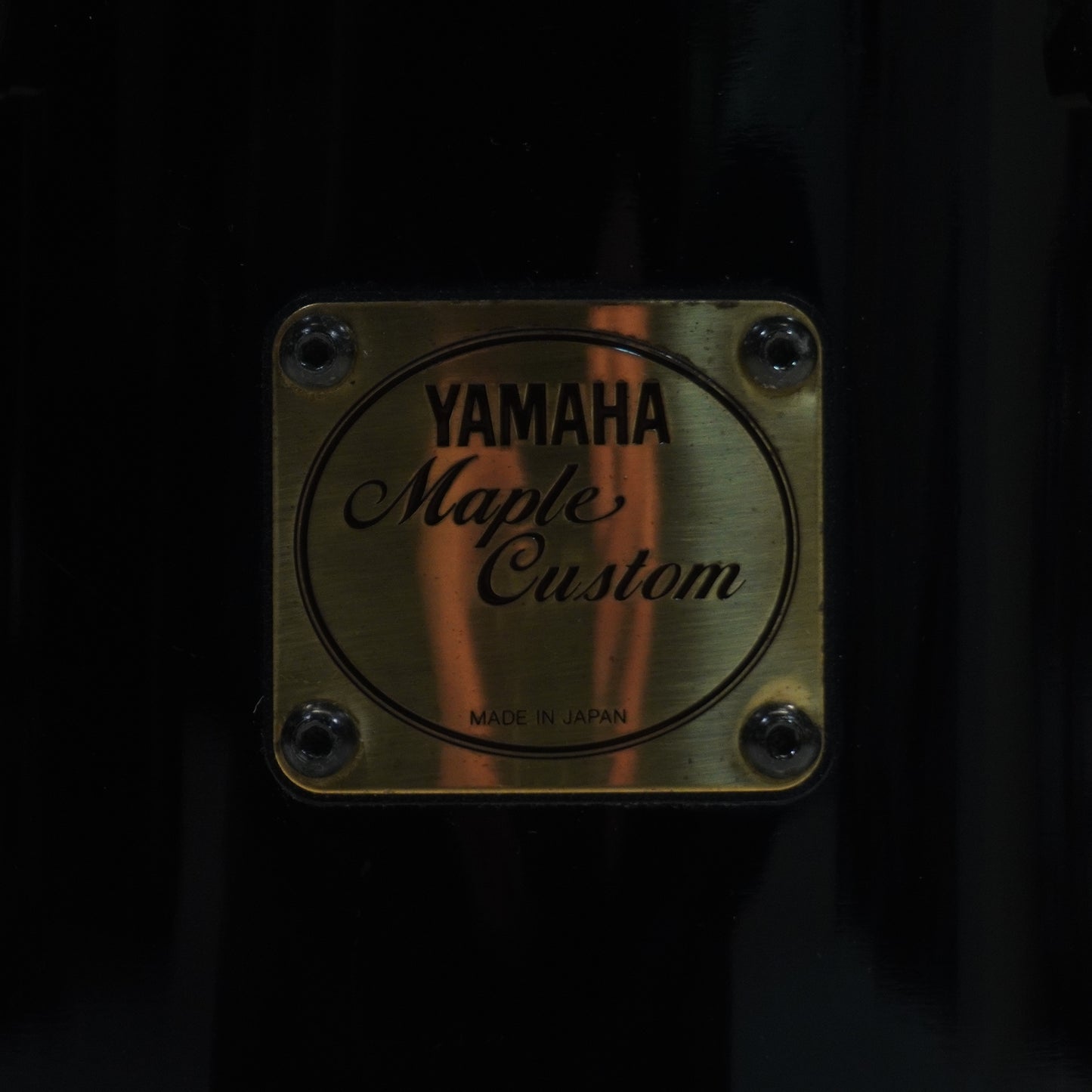 YAMAHA MAPLE CUSTOM 10"x 10" SOLID BLACK