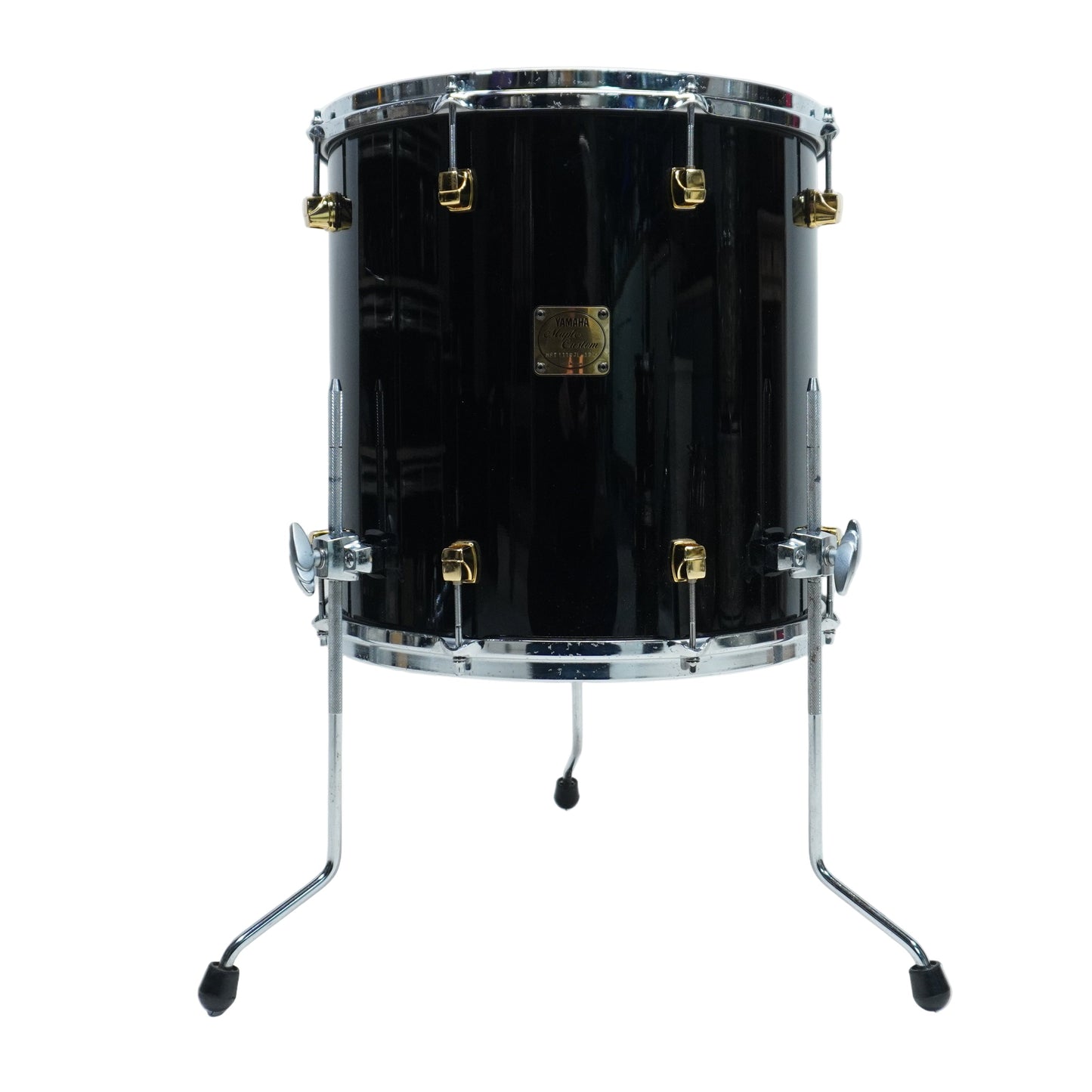 YAMAHA MAPLE CUSTOM 16"x 16" SOLID BLACK
