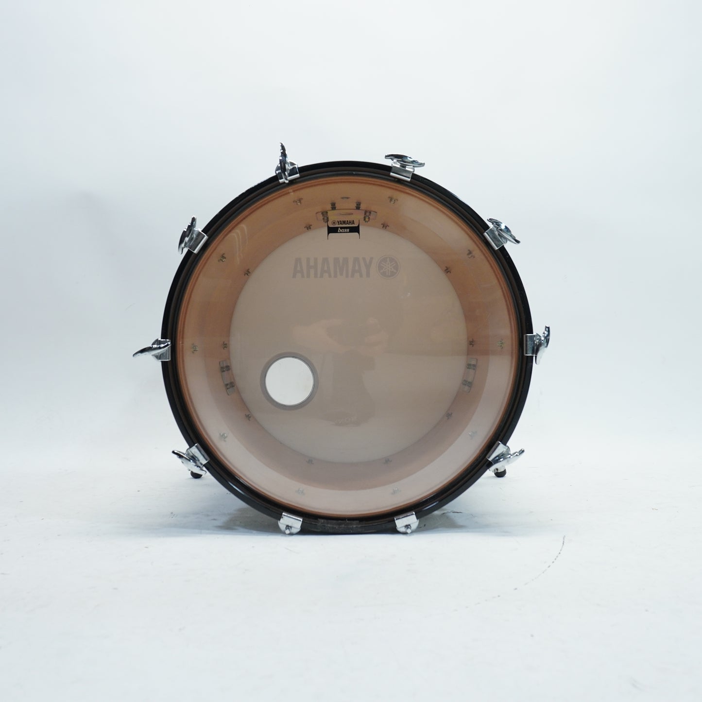 YAMAHA MAPLE CUSTOM 20"x 16" BASS DRUM- SOLID BLACK