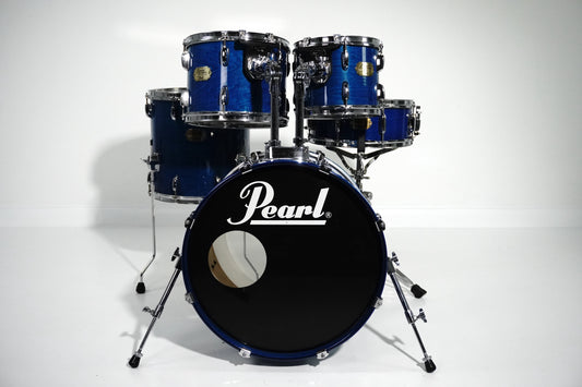 Pearl Export in Blue with Snare 20,10,12,14,14