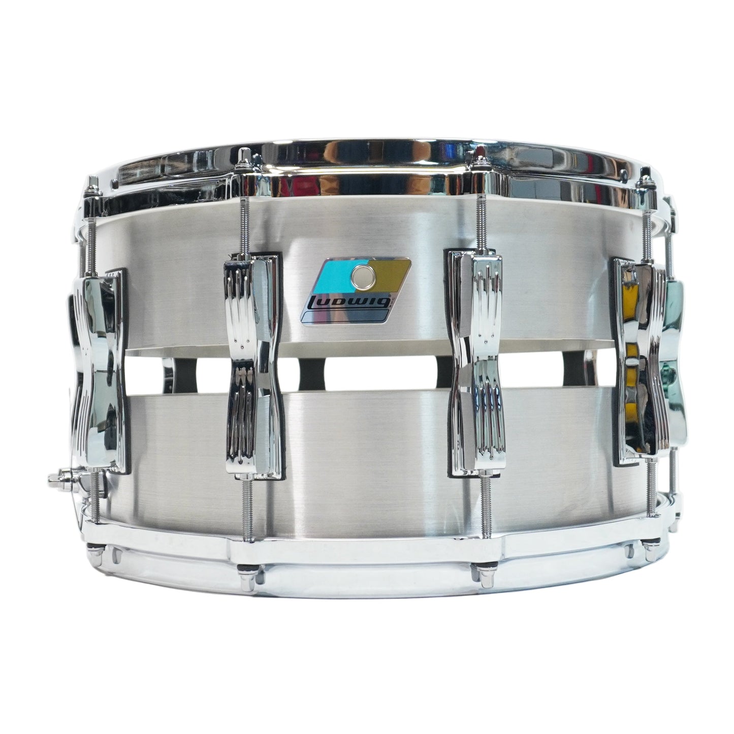 Ludwig Aluminium Slotted Coliseum Snare Drum