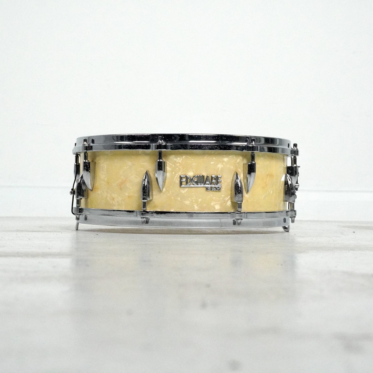 Edgware B&H 14" x 5" Snare in White Pearl