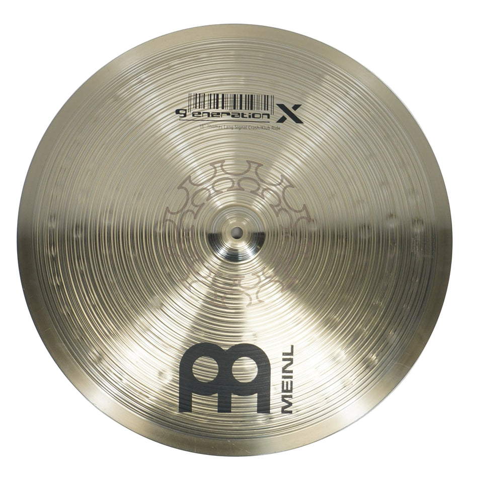 MEINL GENERATION-X 18" THOMAS LANG SIGNAL CRASH/KLUB RIDE