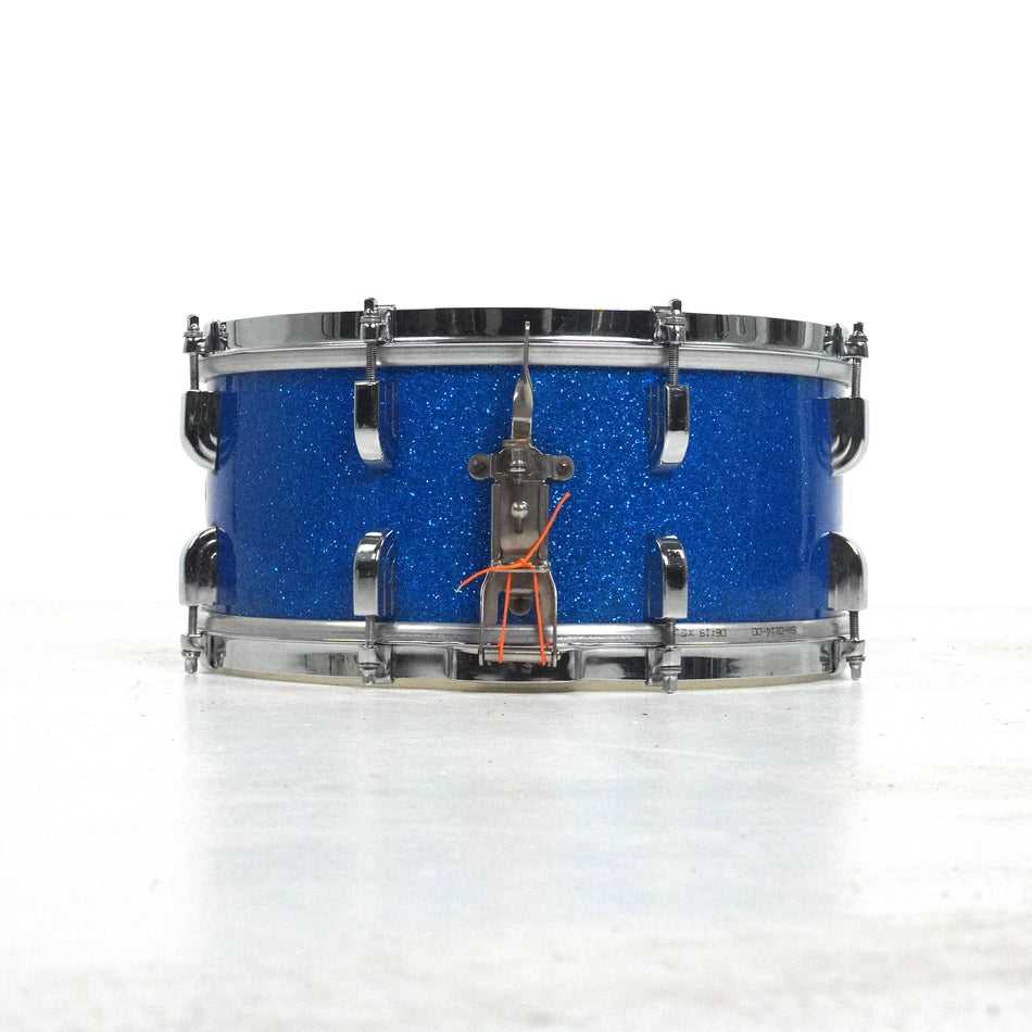 Leedy & Ludwig 14” x 6” Snare Drum in Blue Sparkle-FC