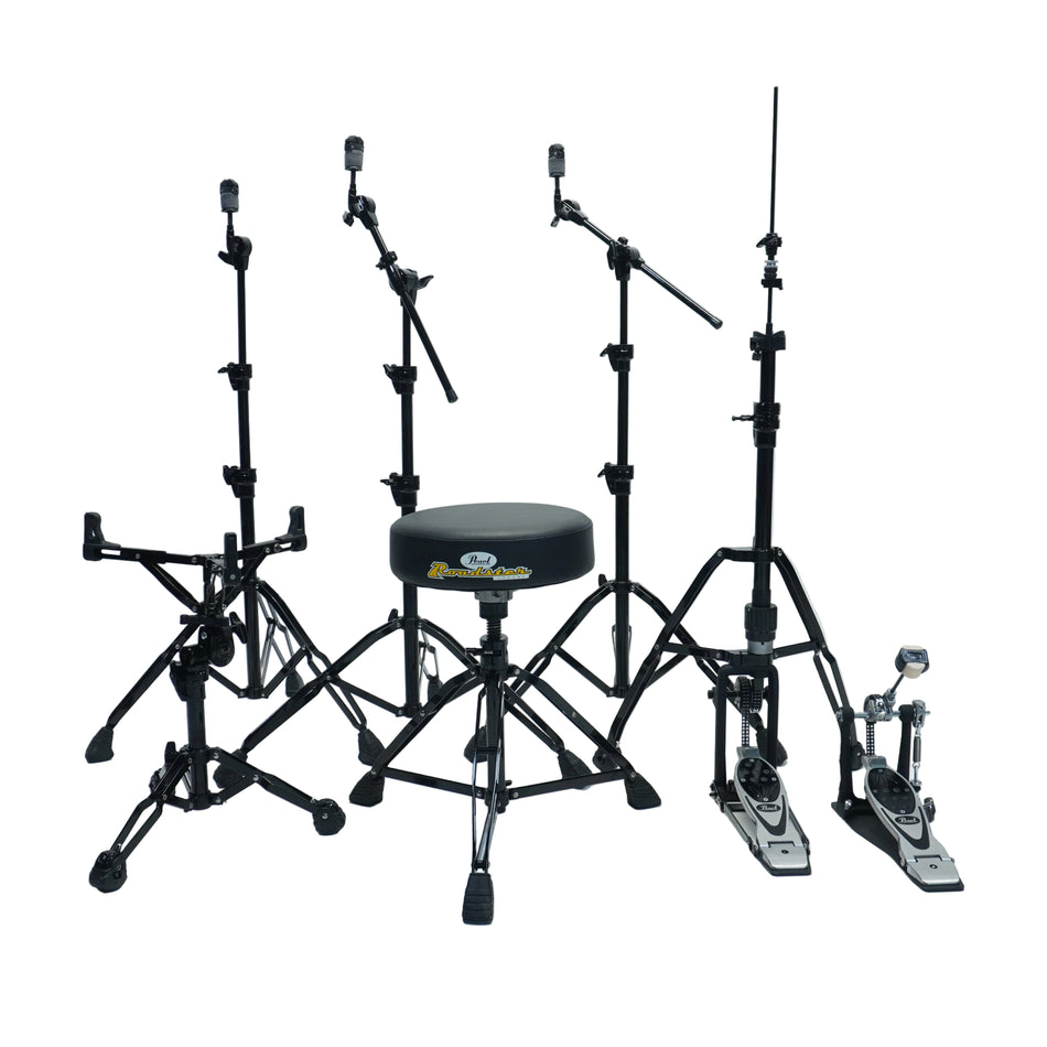 PEARL 2000 SERIES BLACK CHROME HARDWARE SET
