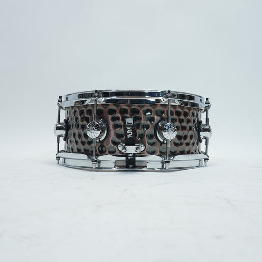 NATAL HAMMERED STEEL 13"x 5.5" SNARE DRUM