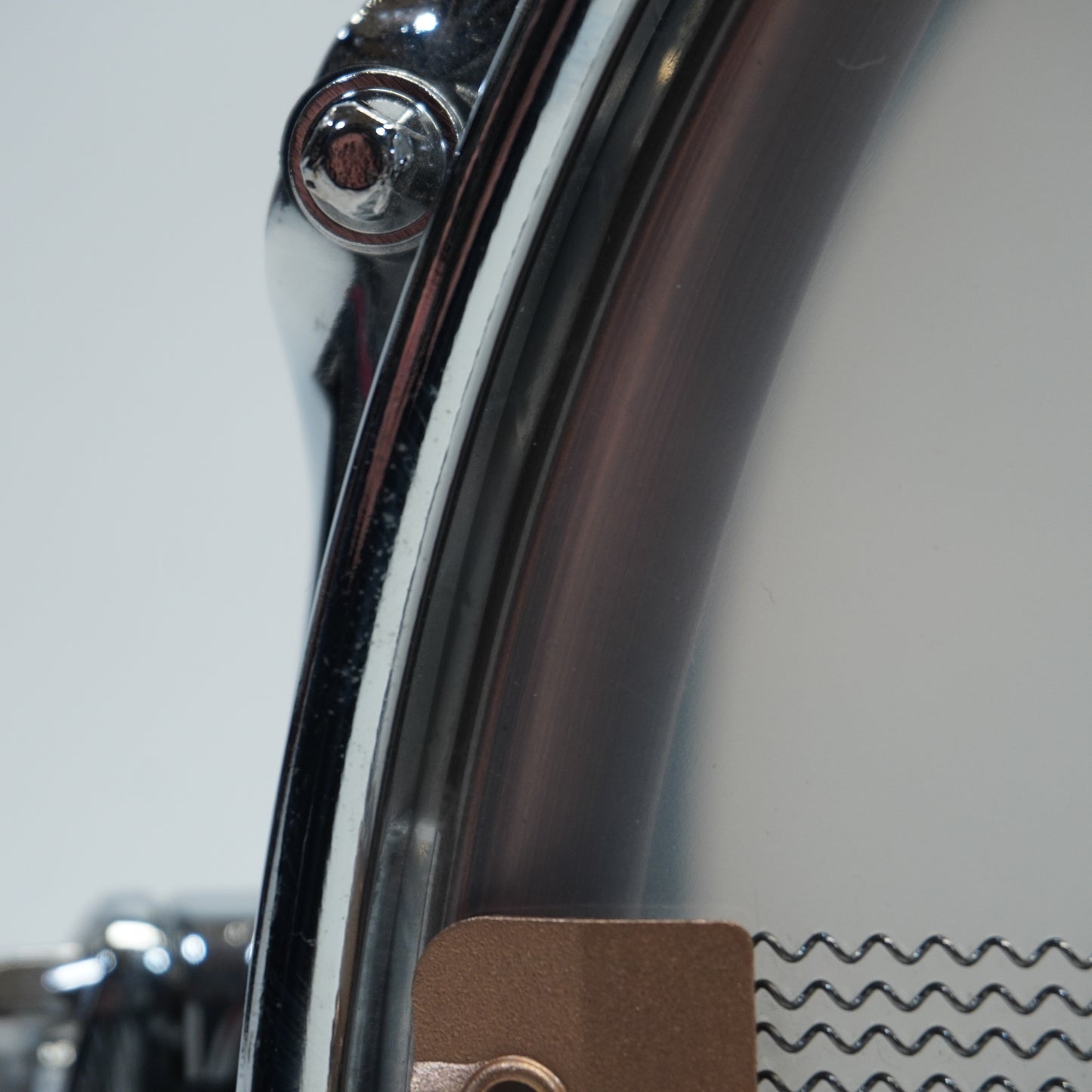 NATAL HAMMERED STEEL 13"x 5.5" SNARE DRUM