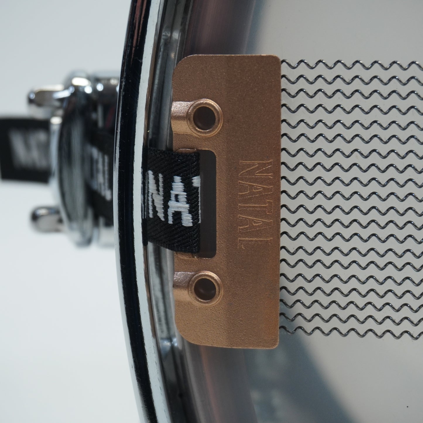 NATAL HAMMERED STEEL 13"x 5.5" SNARE DRUM