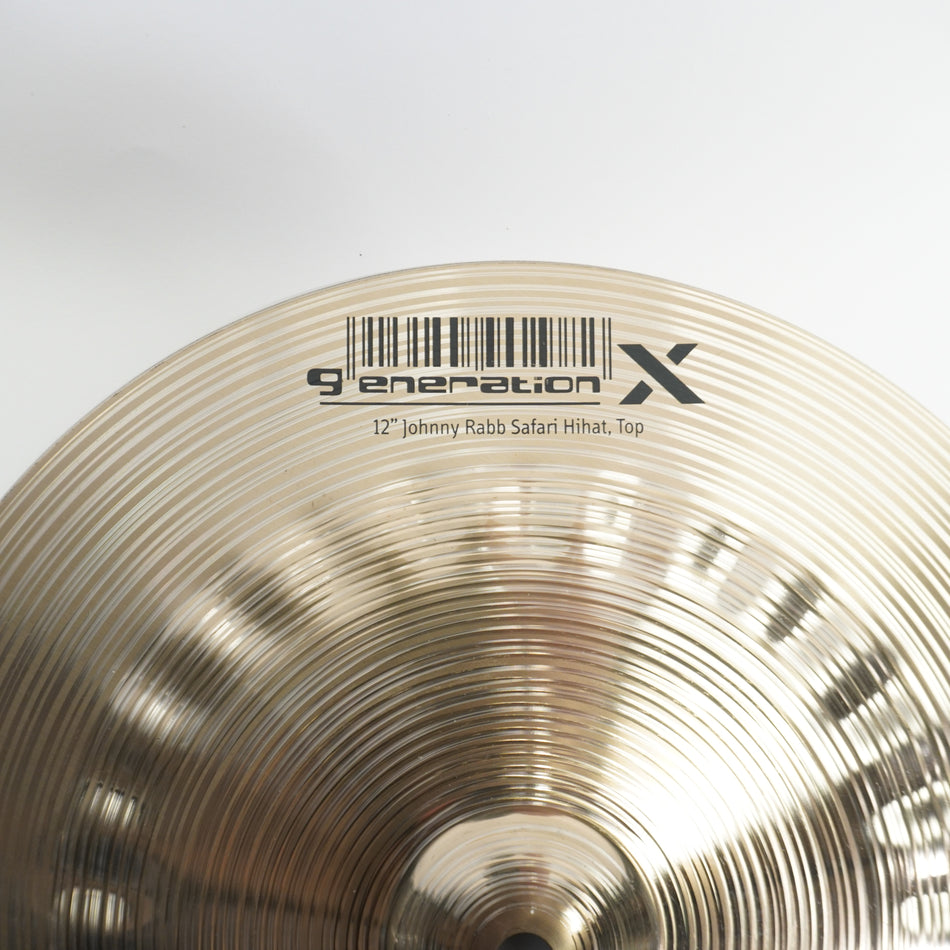 MEINL GENERATION-X 12"+8" JOHNNY RABB SAFARI HI HATS