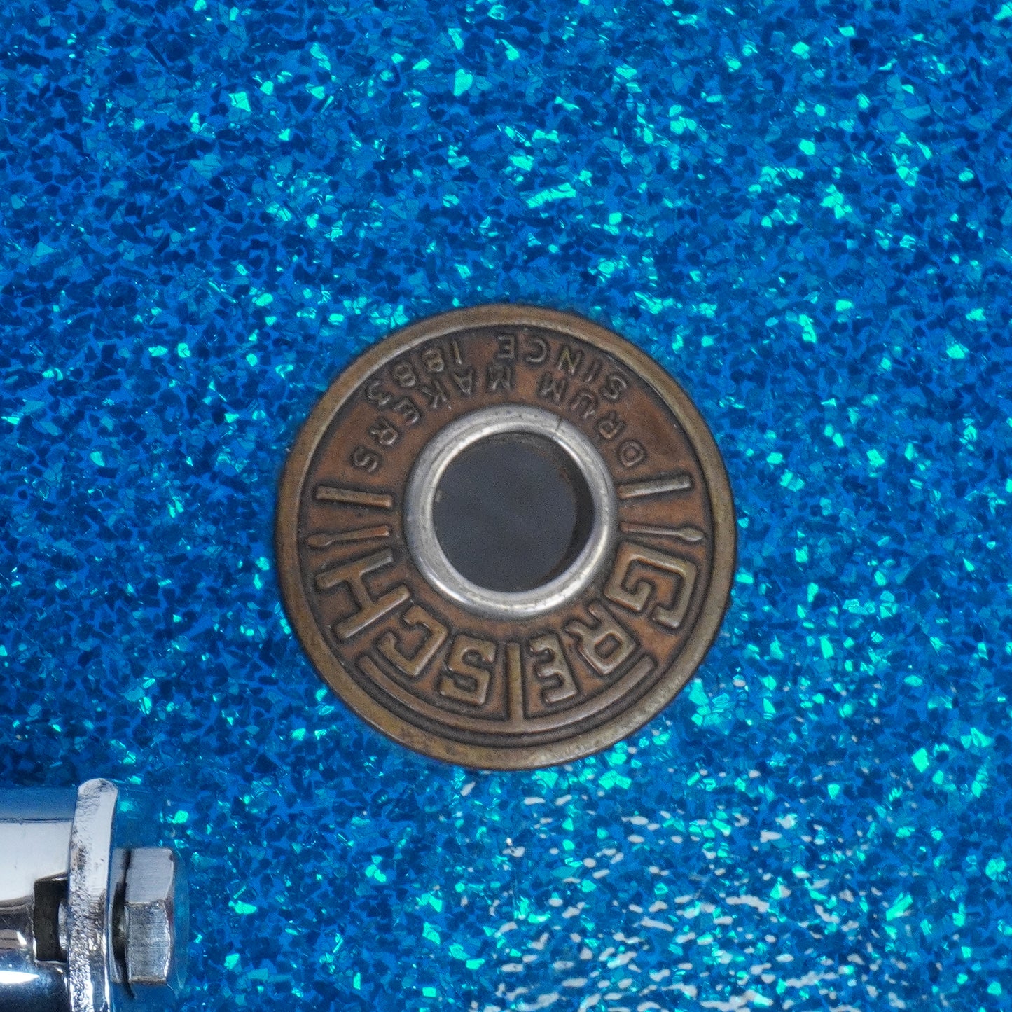 GRETSCH ROUND BADGE 3-PIECE SHELL PACK IN BLUE SPARKLE (HIRE ONLY)