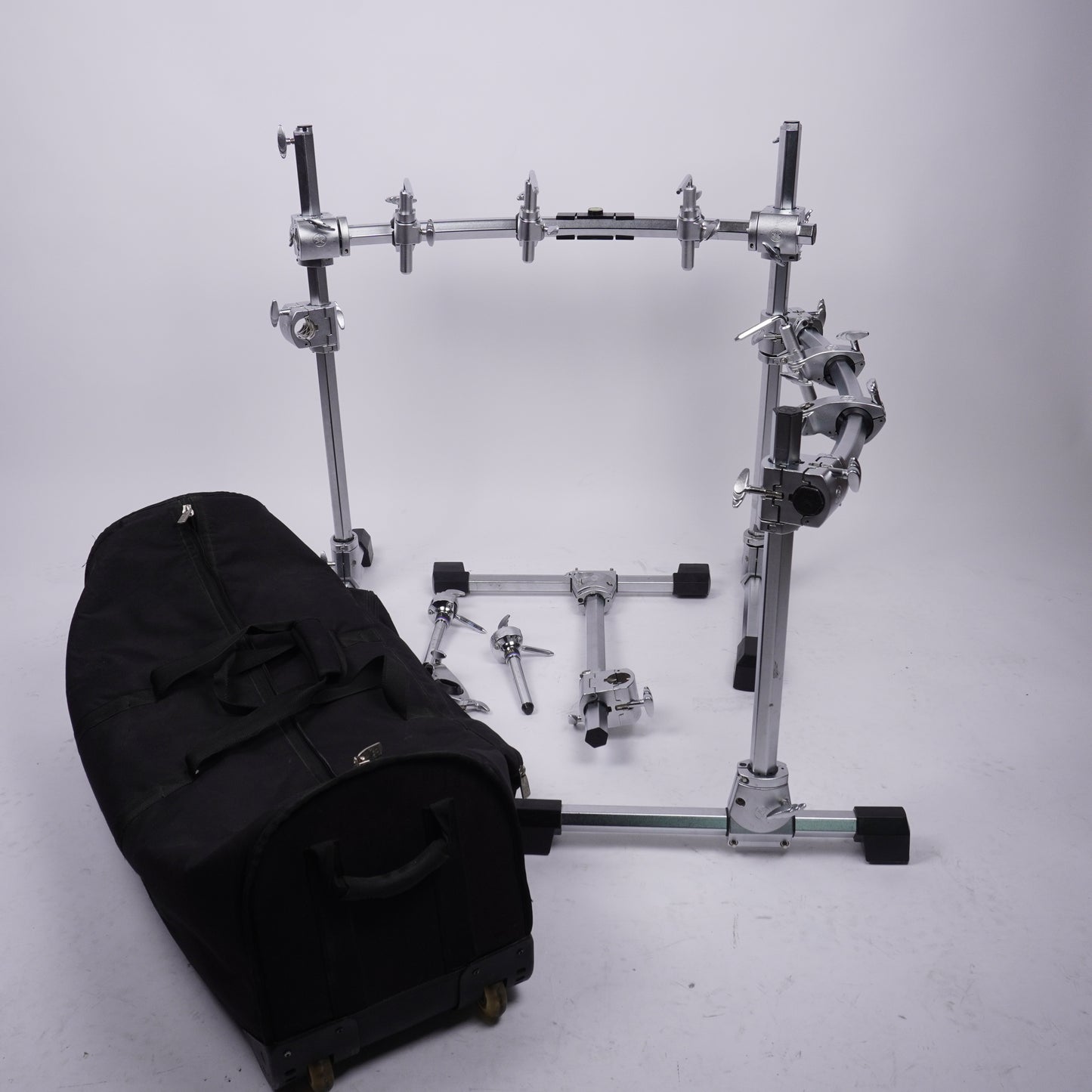 YAMAHA HEX RACK INCL P/R BAG AND EXTRAS