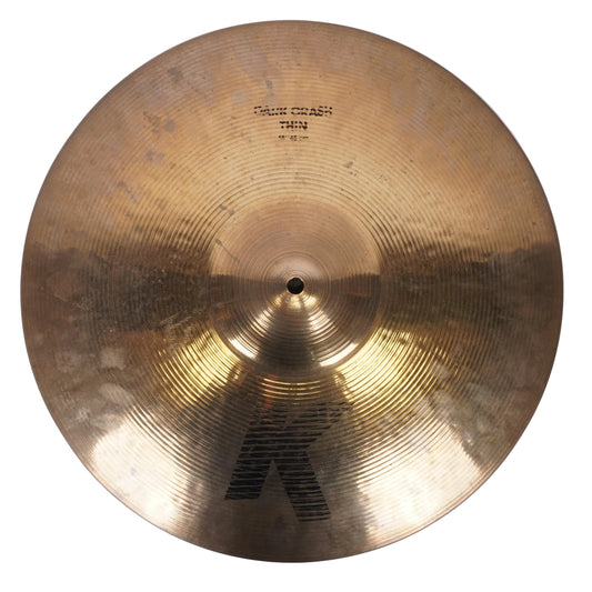 ZILDJIAN K 18" DARK THIN CRASH
