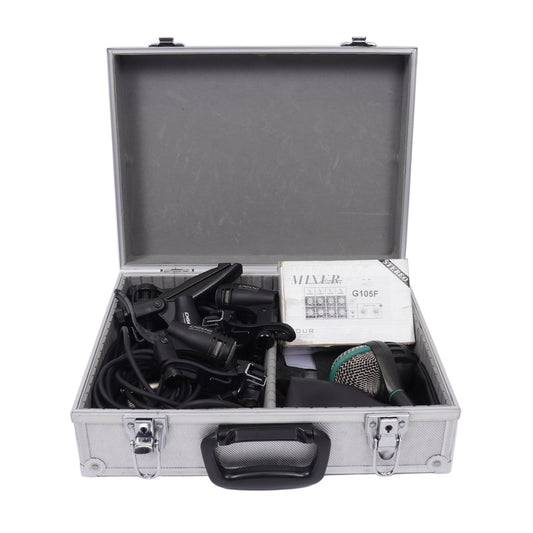 DRUM MIC SET INCL MIXER,CABLE AND CASE