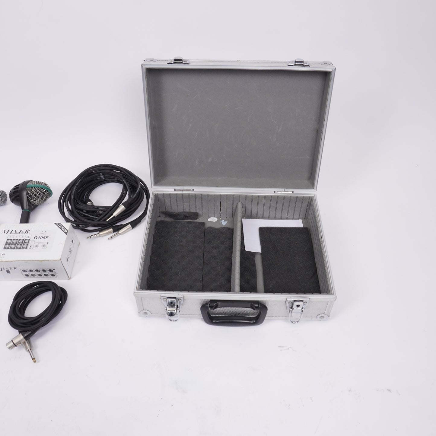 DRUM MIC SET INCL MIXER,CABLE AND CASE