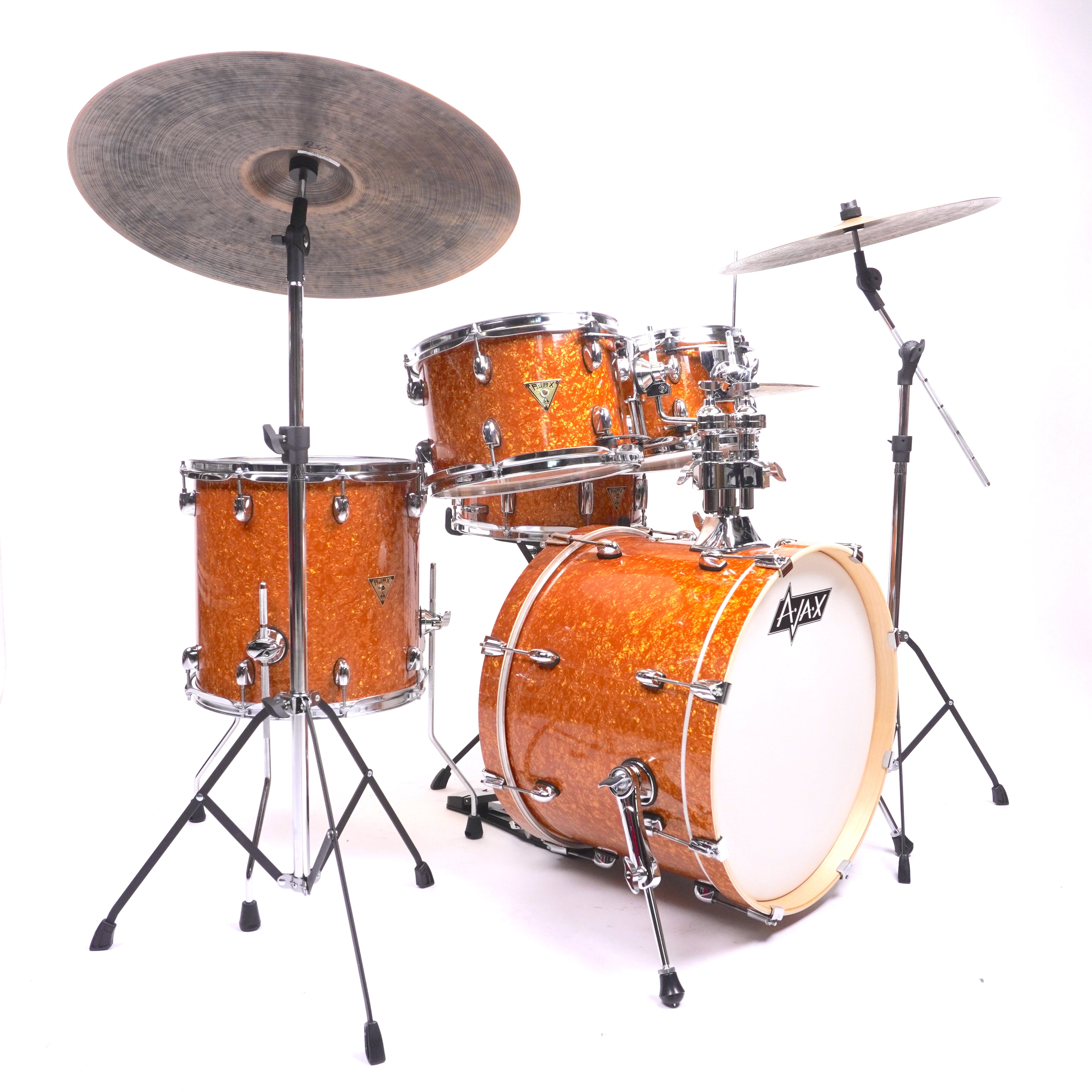 AJAX - Allegro 5 Piece Drum Kit In English Marmalade Finish