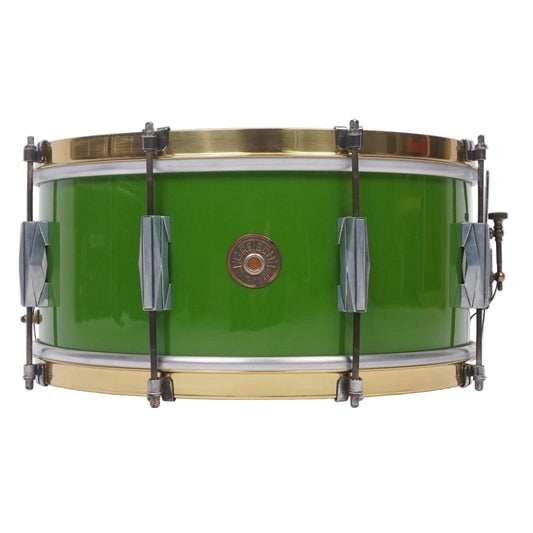 Caisse claire vintage Gretsch « Renown » 6,5" x 14" avec attaches « Rocket » - 1950