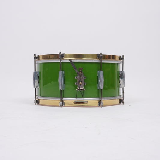 Caisse claire vintage Gretsch « Renown » 6,5" x 14" avec attaches « Rocket » - 1950