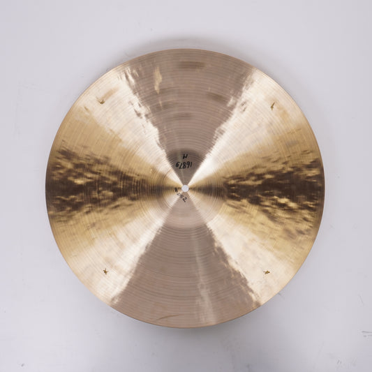 ZYN 19 INCH MEDIUM CRASH WITH RIVETS