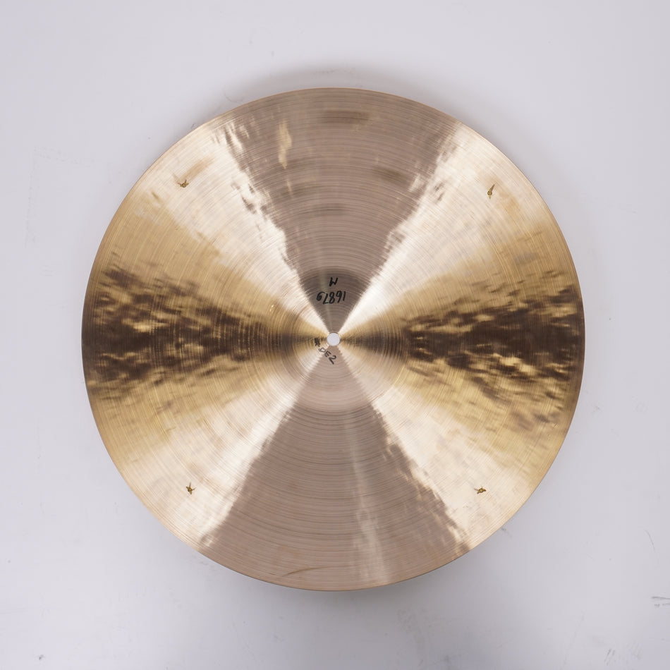 ZYN 19 INCH MEDIUM CRASH WITH RIVETS